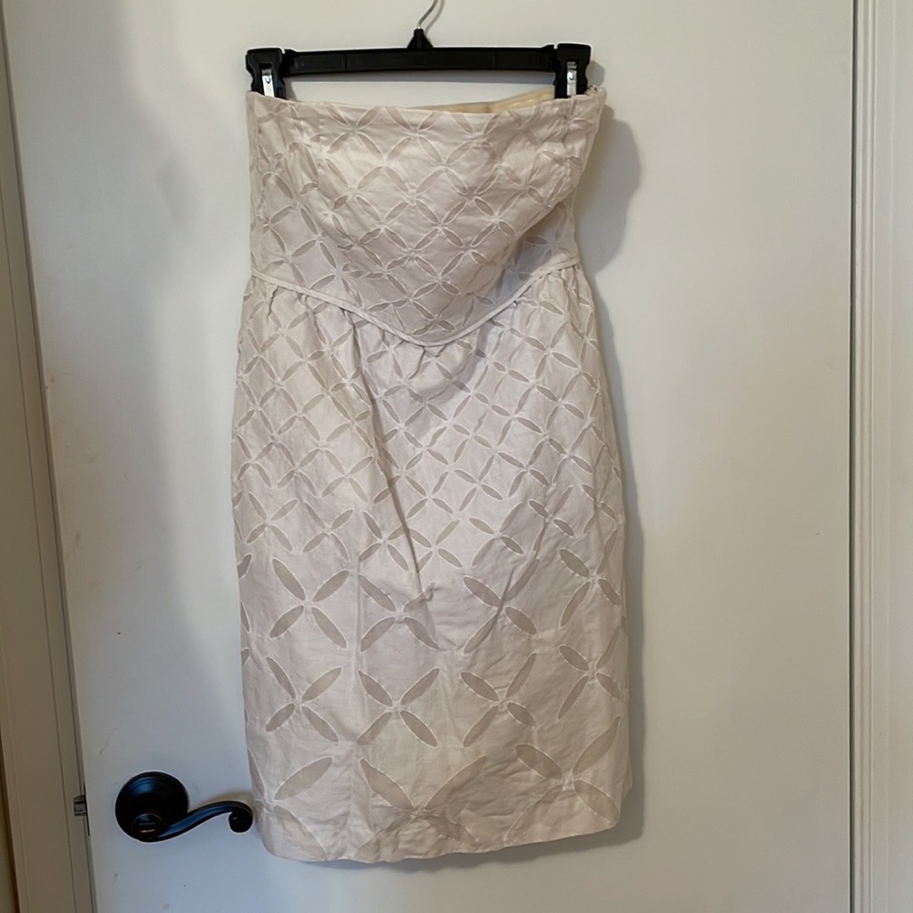 Womens Strapless J. Crew size 2, 100% Cotton dress